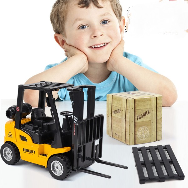 Pull Back Byggfordon Leksak, bilar och lastbilar – Leksaker för barn Födelsedagsfester – Bil, fordon, lastbil för pojkar småbarn