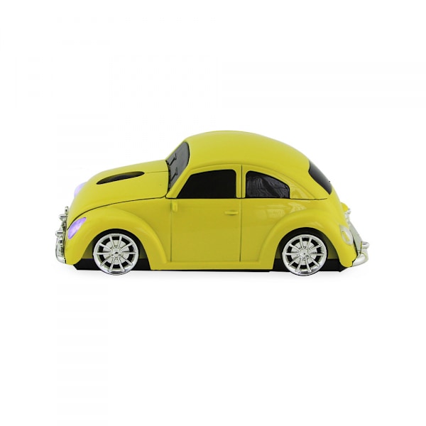 Kova-autohiiri / Volkswagen Beetle / 2.4G langaton hiiri Keltainen
