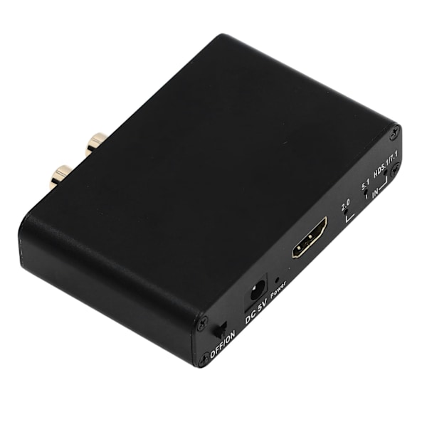 EARC lydkonverter ARC til RCA analog stereo High Definition Multimedia Interface Extractor
