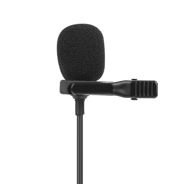 For OSMO ACTION kamera lade lydadapter 8m kabel Lavalier kondensatormikrofon