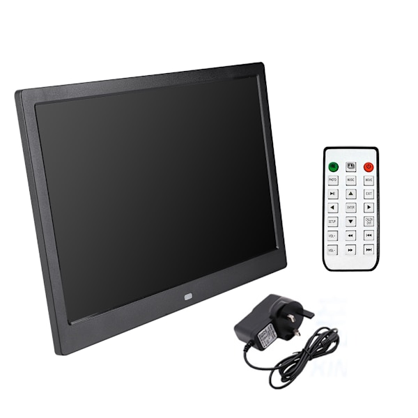 AC110-240V 13-tums 16:9 HD WiFi bredbild digital fotoram elektroniskt albumspelare