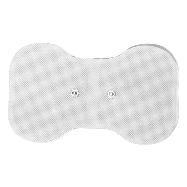 Snap Electrode Pad Vevd Stoff Myk Pustende Gjenbrukbar Midje Elektrode Patch for Terapi Massasjeapparat