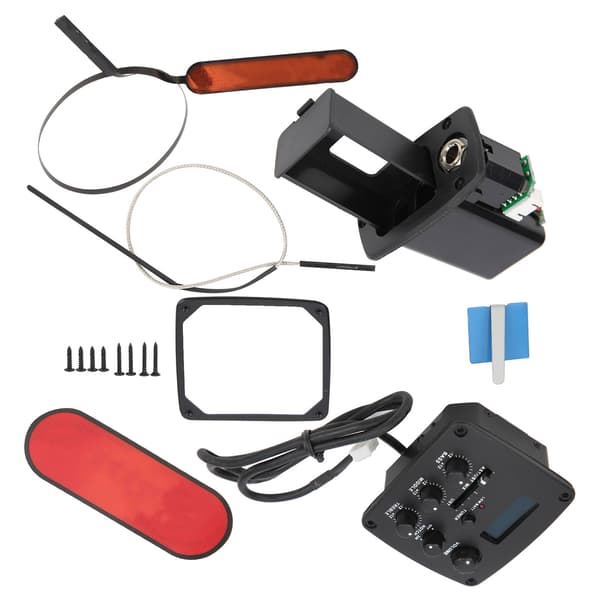 Akustisk gitarr pickup preamp equalizer system 4 band instrument tillbehör del T65C