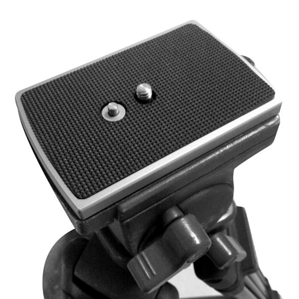 TH-650DV 1/4 tum monteringsskruv stativ monopods snabbkopplingsplatta för kamera DSLR