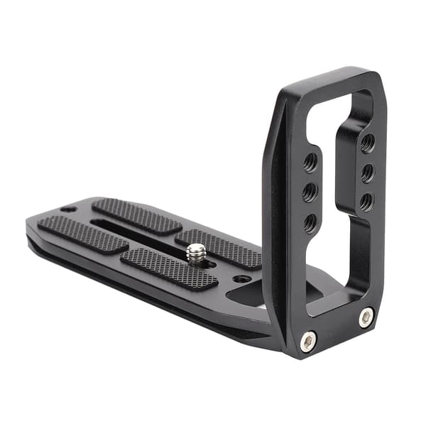 Universal L-formet stativ hurtigudløser stativ monopod DSLR kamera stabilisatorplade