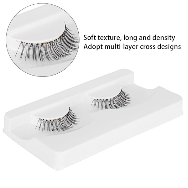 Falske øyevipper 3D Imitert Minkhår Multi-Layers Lange Falske Øyevipper EyelashBE-323