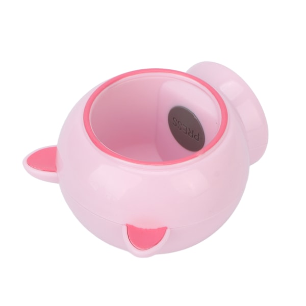 6W Mini Nagellamp 3st Ljuschips 360° Belysning Typ C Laddning UV LED Nagellack Härdande LampaRosa