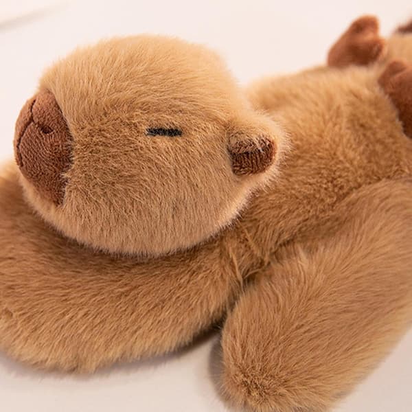 Plush Capybara-Vantar, Vintervantar Capybara Plush | Vantar för Kallt Väder, Vindtäta Cykelvantar, Pingvinvantar för Körning