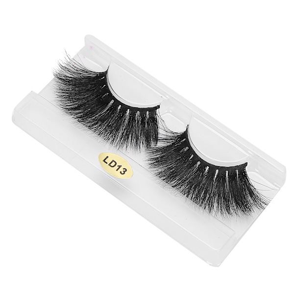 5D 25mm Falska Ögonfransar Makeup Falska Ögonfransar Fluffy Curling Långa Falska Ögonfransar LD13