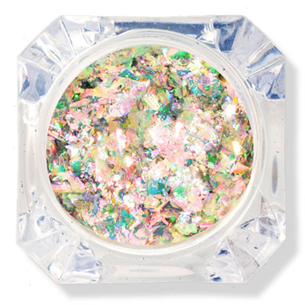 Manikyr Glitter Spegelpulver Nagelkonst Krom Pigment Dekorationspulver 08