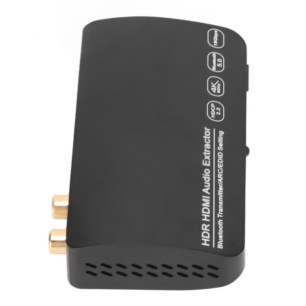 Audio Extractor 4K 60Hz HDR Synkron ARC Audio Splitter med 5.0 Bluetooth-sender til computer