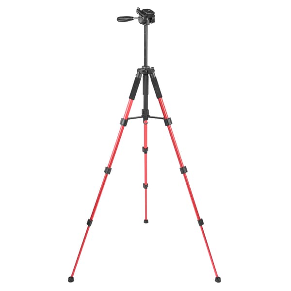 Zomei Q111 aluminiumlegering foldbart stativ med panoreringhoved til spejlreflekskamera DSLR digitalkamera (rød)