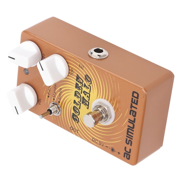 AC Analog Pedal Elektrisk Gitar Effektdeler 3 Moduser Musikkinstrument Tilbehør