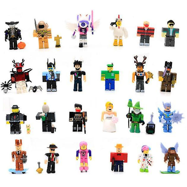 Roblox 24-osainen Minihahmo Virtuaalimaailman Hahmolohkot