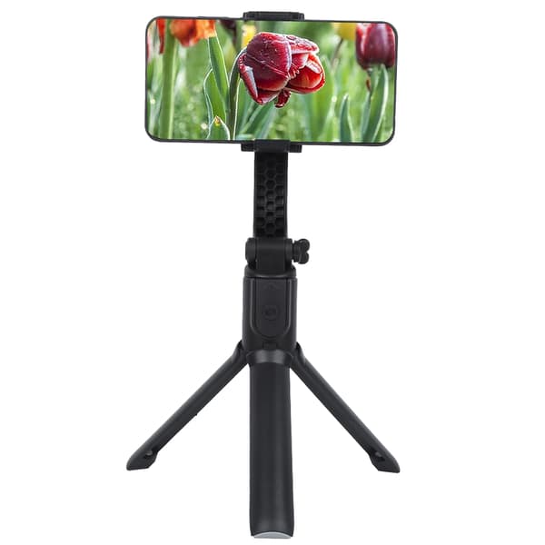Kulfäste stabilisator Anti-Shake stativ Bluetooth fjärrkontroll Selfie Stick för Android