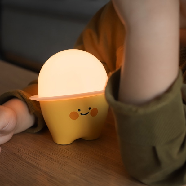 Led Fat Pier Natlampe Sød Soveværelse Øjenbeskyttelse Bordlampe