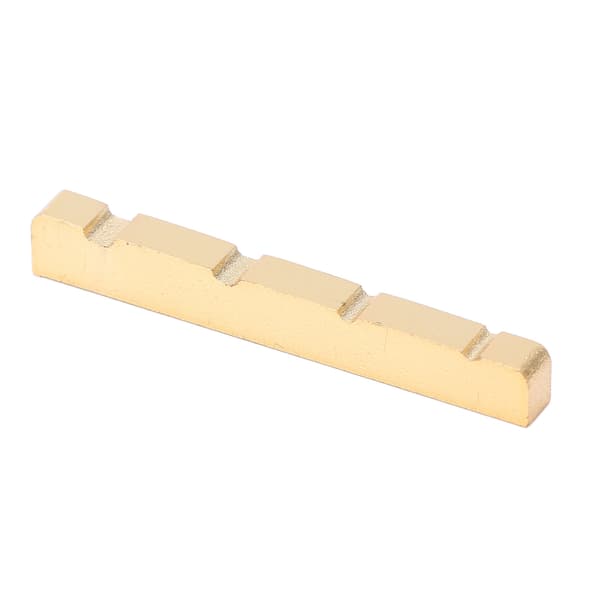 Elektrisk basmutter 38mm 4 strängar akustisk gitarr ersättning metall slitsad strängmutter