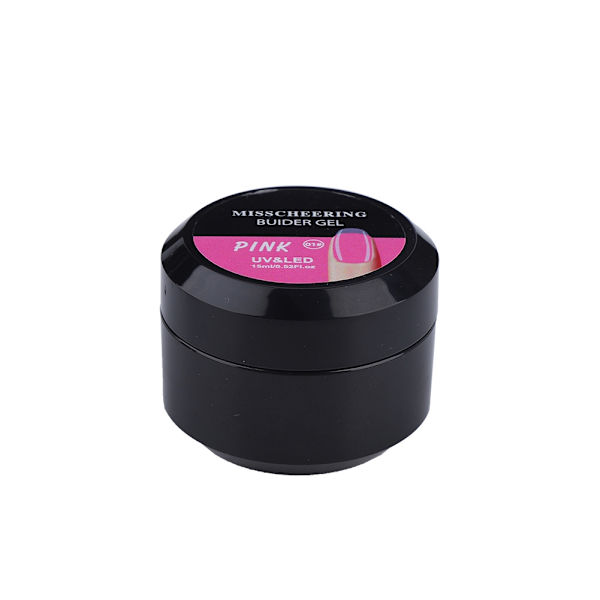 Profesjonell rask krystall neglforlengelse gel manikyr UV Builder #01
