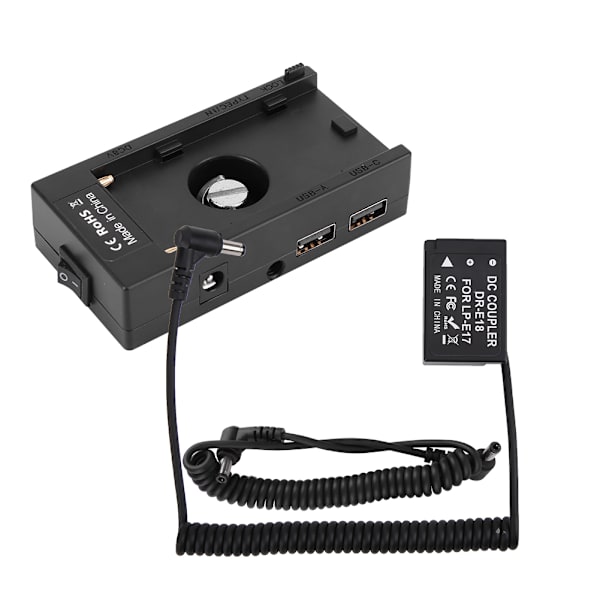 F01A‑F970 Batteriadapter till LP‑E17 Full Decode Dummy Batteri Set för Canon EOS‑760D