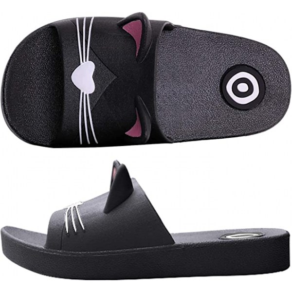 Pojkar Flickor Tofflor Sliders Sandaler Barn Strand Sommar Toffla Badrum Pool Dusch Halkfria Flip Flops Inomhus & Utomhus Skor för Aldult