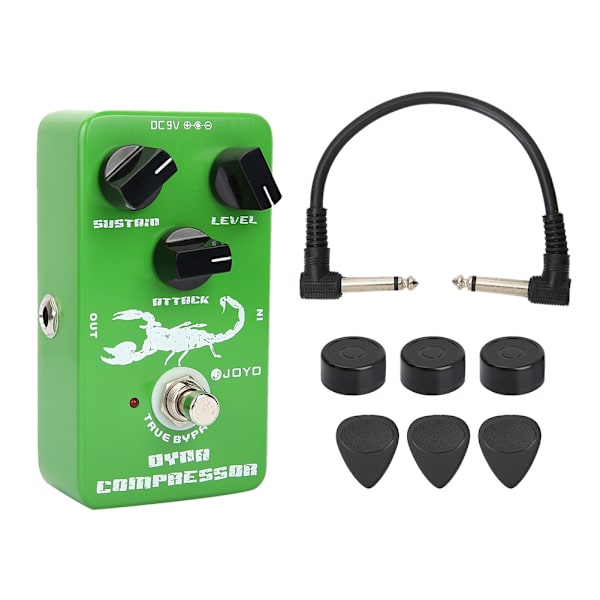 Blasting Compression Analog Simulation Elektrisk Gitarr Effekt Enhet Pedal Bärbar