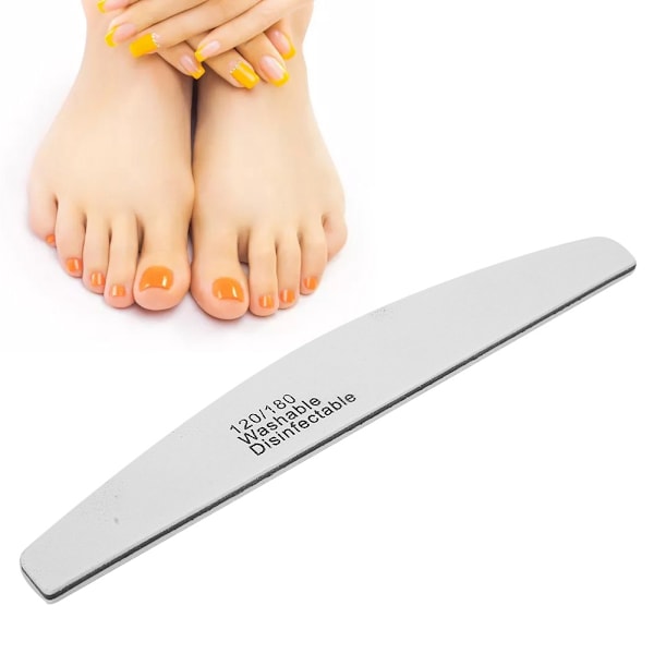 10 stk./sæt dobbeltsidet neglefil slibning manicure pedicure polering pudseværktøj type C