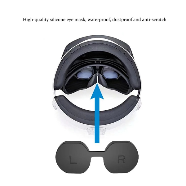 För PS VR2 EVA Hård Resväska Skyddslåda Förvaringsväska Bärväska Skyddande Fodral Förvaringsväska VR-tillbehör