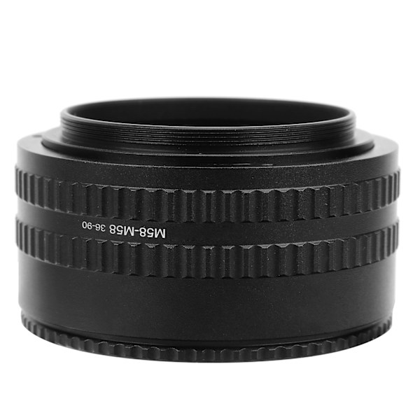 NEWYI M58‑M58 36‑90mm Kamera Justerbar Fokuserings Helikoid Adapter Makroförlängningsrör