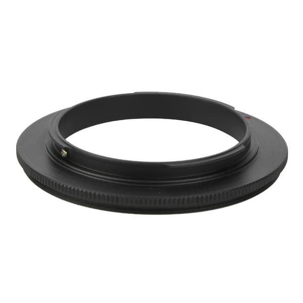 Makro reverserende objektivadapterring i aluminiumslegering for Nikon AI-fatningskamera (AI-58mm)