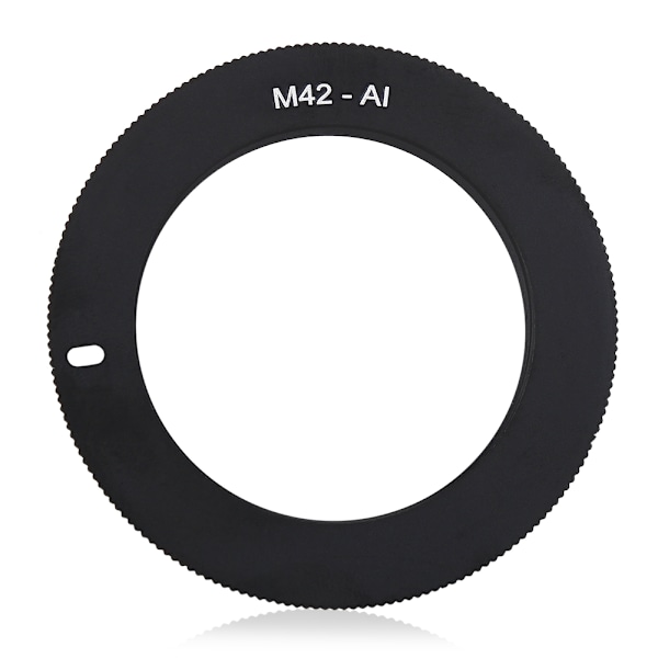 1 st robust adapterring i aluminiumlegering M42 för Nikon AI-fäste DSLR-kameror