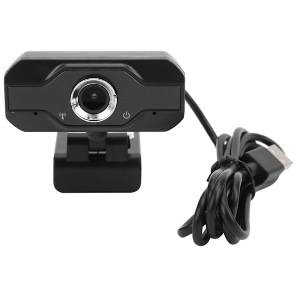 USB-webbkamera HD Mini 1080P datorwebbkamera med mikrofon för videokonferenser