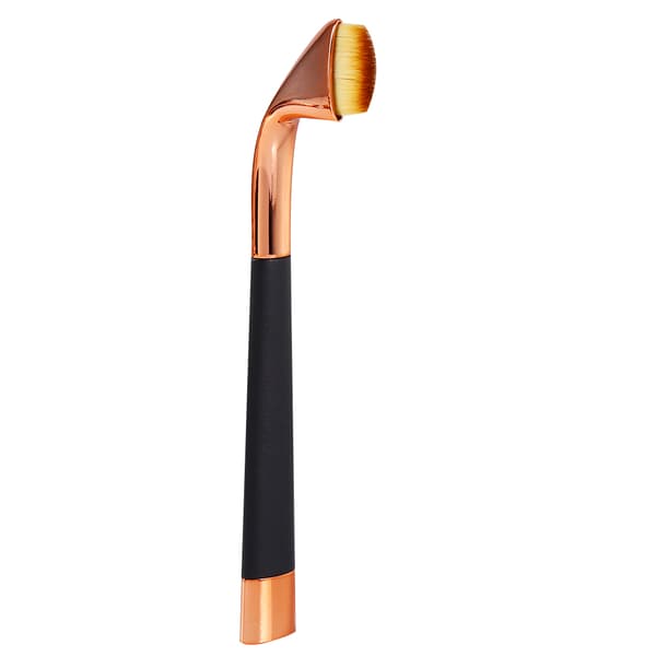 Oval Ansigtskontur Kosmetisk Foundation Makeup Børster (Rose Gold)