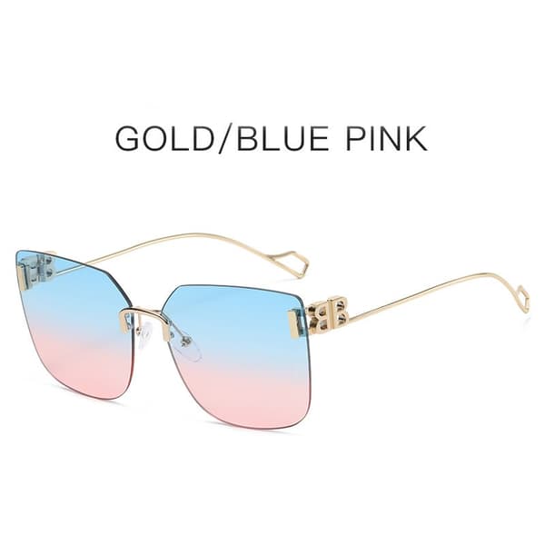 Fashion Dame Gradient Solbriller Uden Stel Solbriller