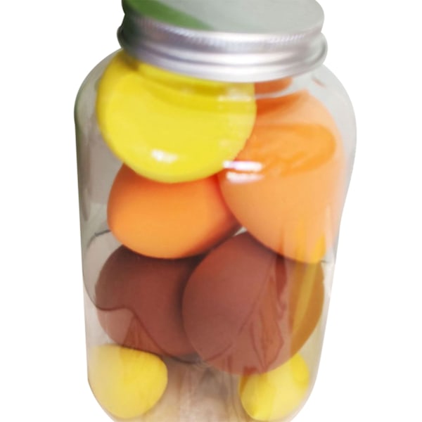 7 kpl Pölysieni Märkä Kuiva Super Pehme Mini Kannettava Sekoitus Korkea Tiheys Meikki Puff Tyyppi 4