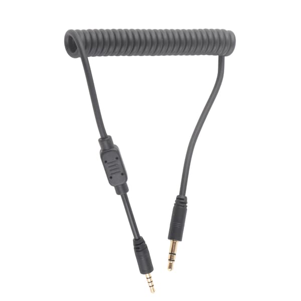 Flash Sync-kabel 3,5 mm han til han spiralkabel til Leica kamera G F-serien DSLR