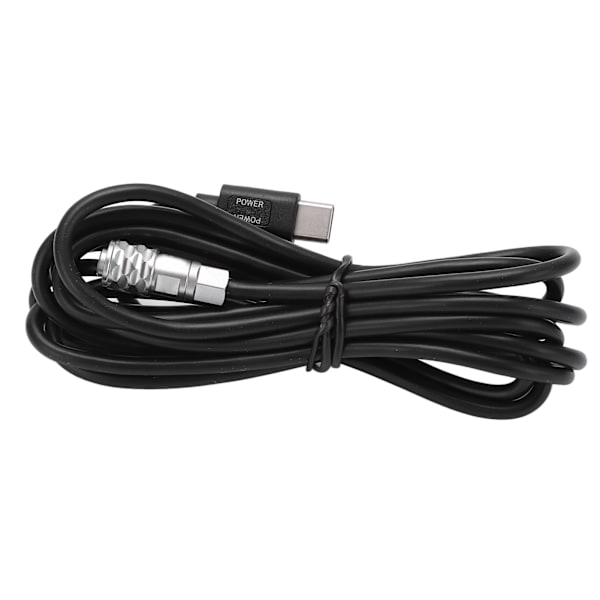 USB C till 2-stifts PD-utlösande strömkabel för BMPCC Blackmagic Pocket Cinema Camera 4K 6K