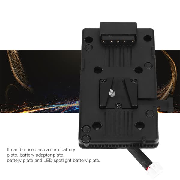 Montera batteribackpack-adapterplatta-omvandlare för Sony-kamera V-Mount