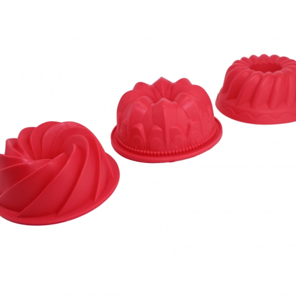 Nonstick Riflet Kageforme, Heavy Duty Støbt Aluminium Kage Bageforme Bundtforme til Nem Udgivelse, Bageartikler