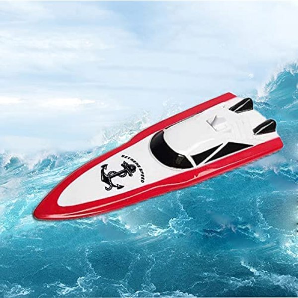 Cheng Toys Cross Border Ny fjärrkontroll Båtsimulering Mini Speedbåt Vatten Simning Sommarleksak Fyrkanals elektrisk båtmodell