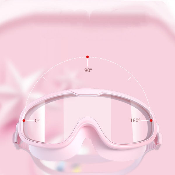 Simglasögon-Simglasögon för vuxna män kvinnor, inga läckande anti-UV-lins Clear Vision Vattentäta glasögon-grön