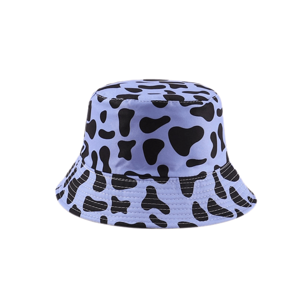 Fiskerhat til kvinder - Solhat med dobbeltsidet fiskerhat til damer - Casual hat - Basin hat, blå