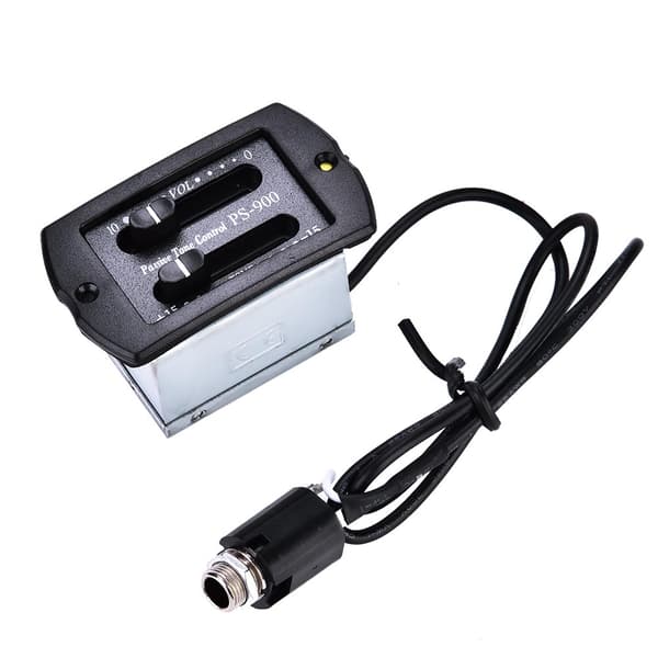 2-bånds forforsterker EQ Equalizer Piezo Pickup System for gitar erstatningsdel tilbehør