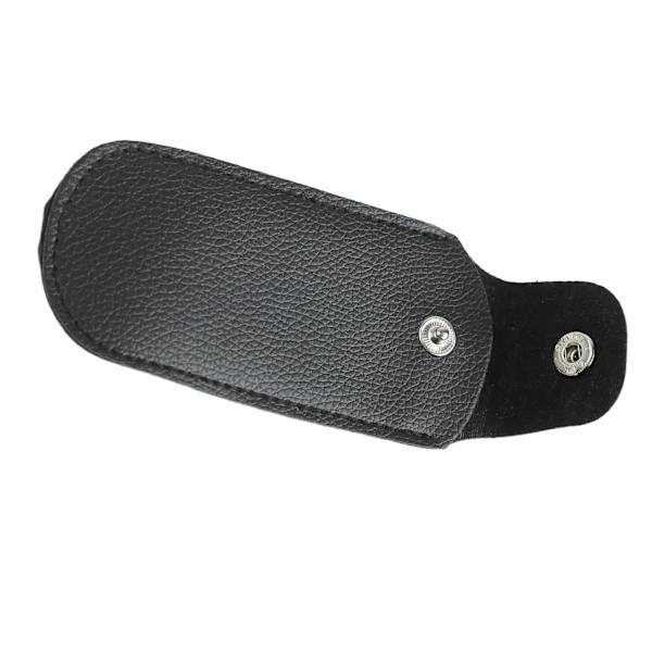 Harmonika opbevaringspose behagelig håndfølelse PU læder harmonika etui beholder til rejser 10 huller type 13x6cm/5.1x2.4in