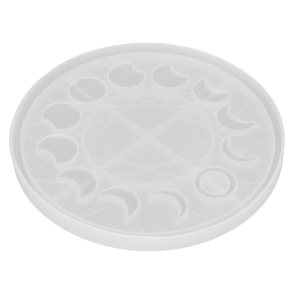 Månefasebakkeform Lunar Eclipse Crescent Epoxy Resin Støbeforme til DIY Håndværk Smykkefremstilling Hjemmedekoration