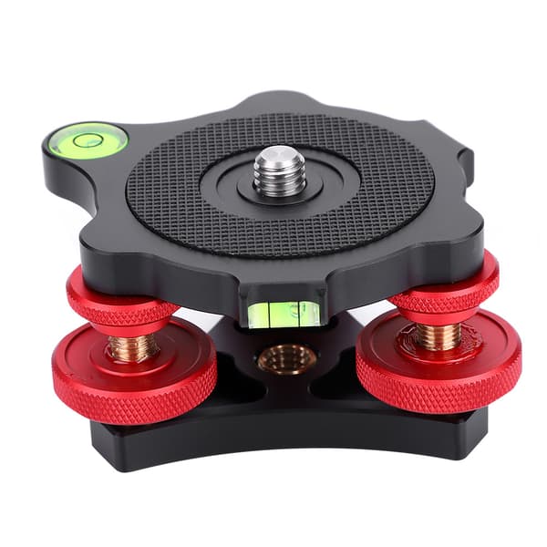 LP-64 Kraftig 15 kg 3/8'' Quick Release Plade Boble Libelle Stativ Kuglehoved