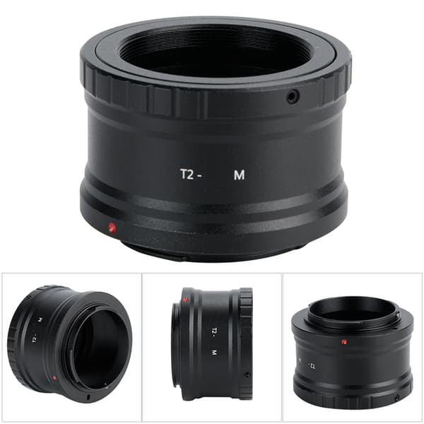 Teleskoplinse T2 til Canon spejlløst kamera EOS M Adapterring M42*0.75