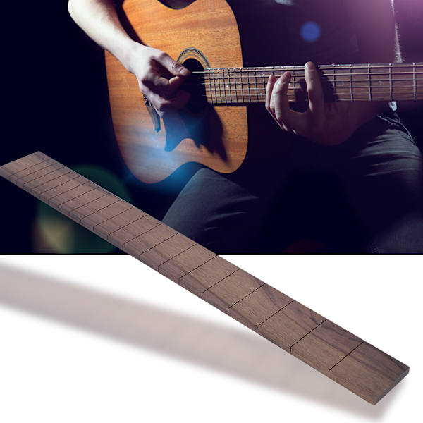 Gitarrgreppbräda i rosenträ 41 tum 20-band greppbräda akustisk gitarr instrumenttillbehör