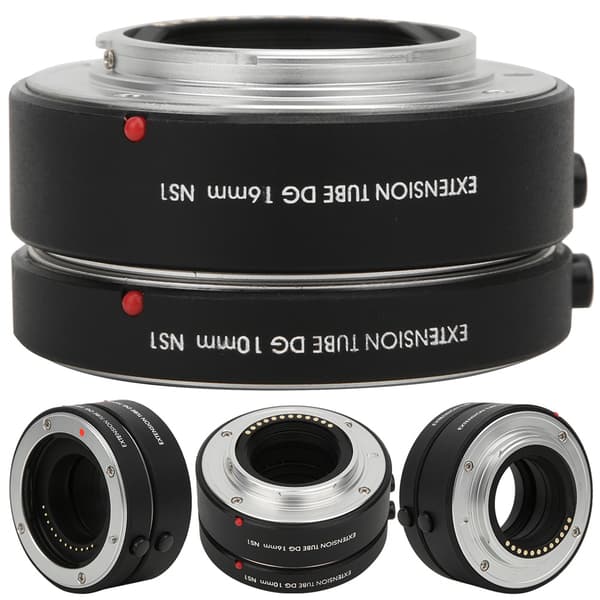 NS1 Auto Focus Makro Forlængerør Adapter Ring 10mm+16mm til Nikon 1 Mount Kamera