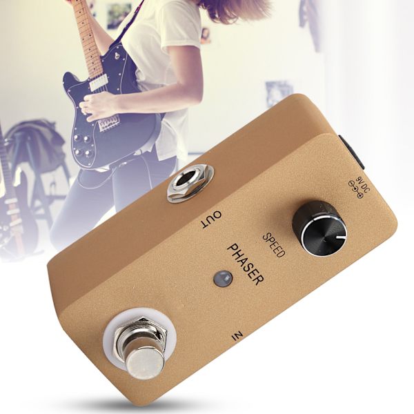 Phaser-effektlydprocessor Elektrisk guitar effektpedal Guitardele tilbehør