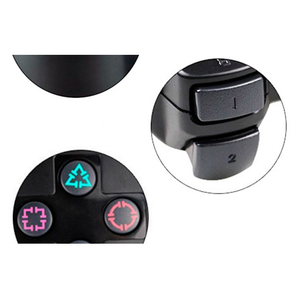Trådløs spilcontroller, vibrerende rocker-spilbræt computer-spilcontroller til pc Windows 7/8/10, Ps3/tv-boks/laptop/android-telefon